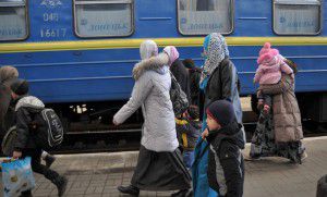 В Севастополь прибывают беженцы из Славянска