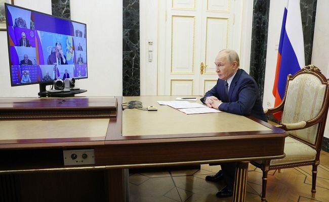Путин собрал Совбез после массированной атаки на Москву
